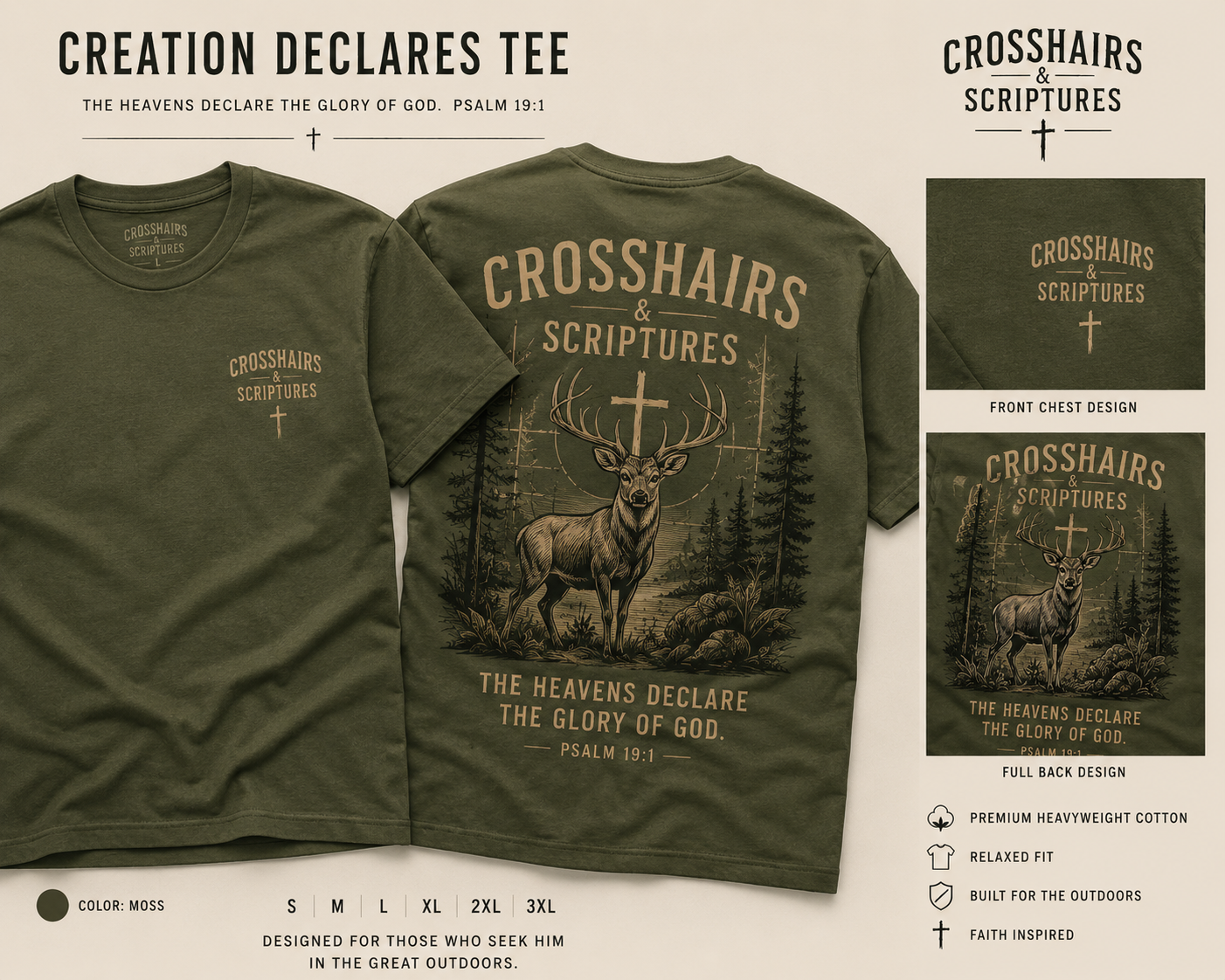 Psalm 19:1 T-Shirt