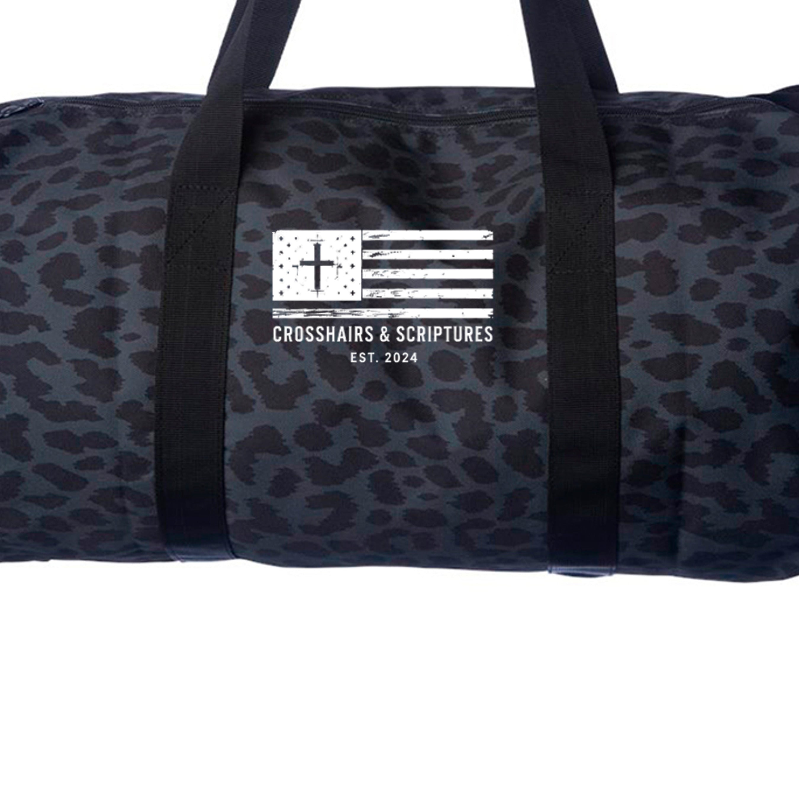 Black Cheetah - INDDUFBAG - FRONT