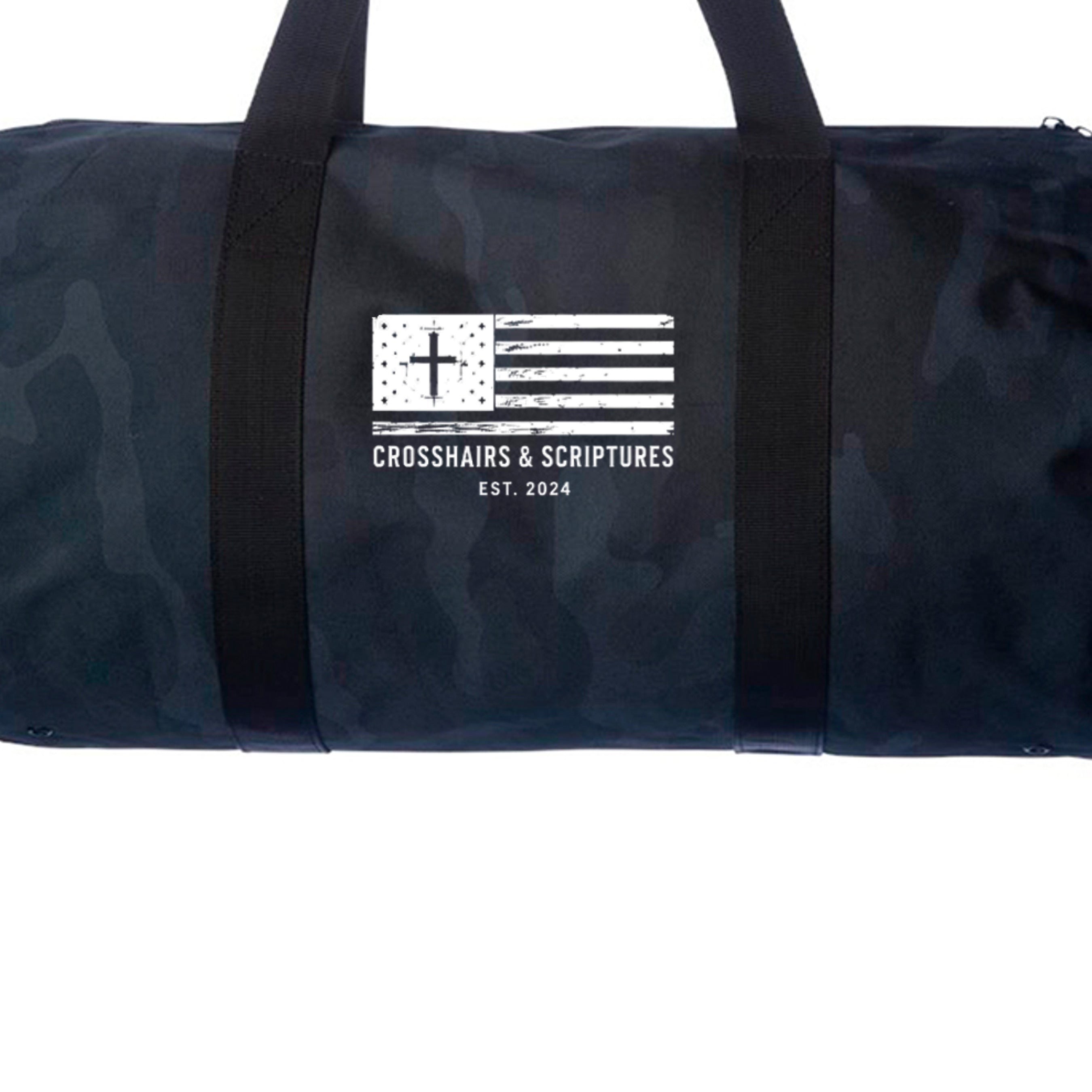 Black Camo - INDDUFBAG - FRONT